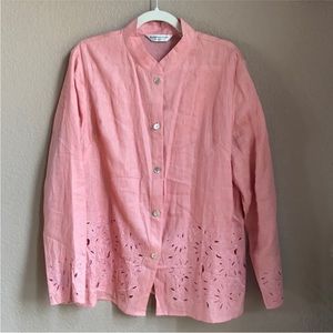 Katherine Kelly Irish Linen Top